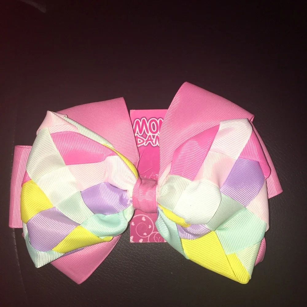 Multicolor Big Bow Girls, Bow Hair accesories
